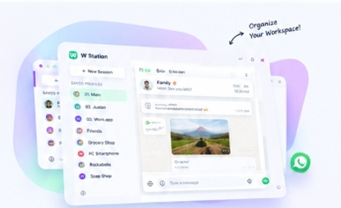 Organize Your Workspace with W Station